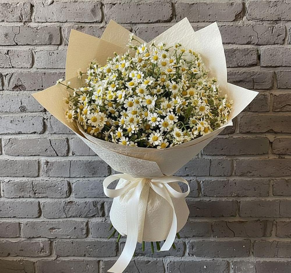 Букет цветов из: Ромашки в Ленинском Ставропольского края