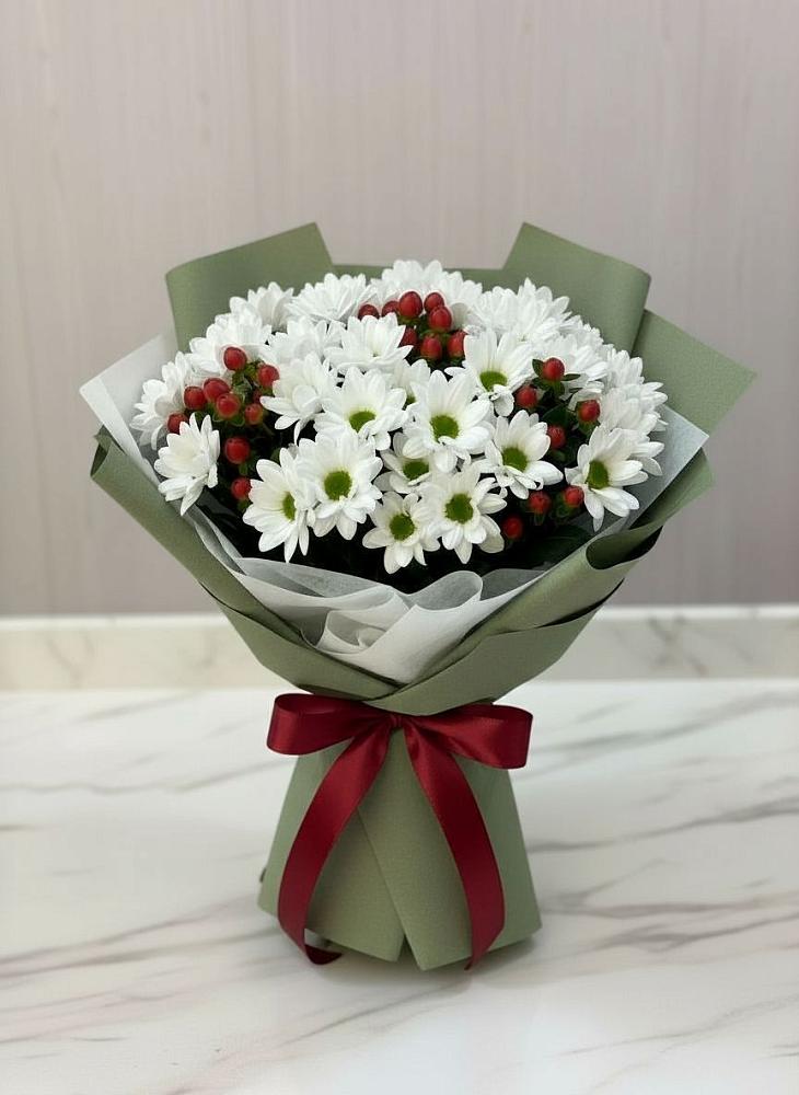 Букет цветов из: Хризантемы в Ленинском Ставропольского края