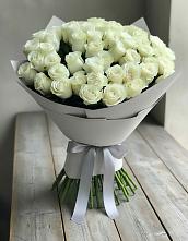 Букет 35 Белых роз #REPLACE_PRED# Ленинском Ставропольского края
