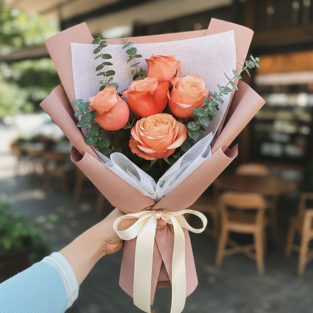 Букет цветов из: Розы в Ленинском Ставропольского края