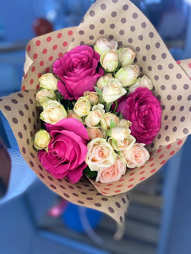 Букет цветов из: Розы в Ленинском Ставропольского края