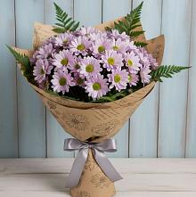 Букет цветов из:  Хризантемы #REPLACE_PRED# Ленинском Ставропольского края