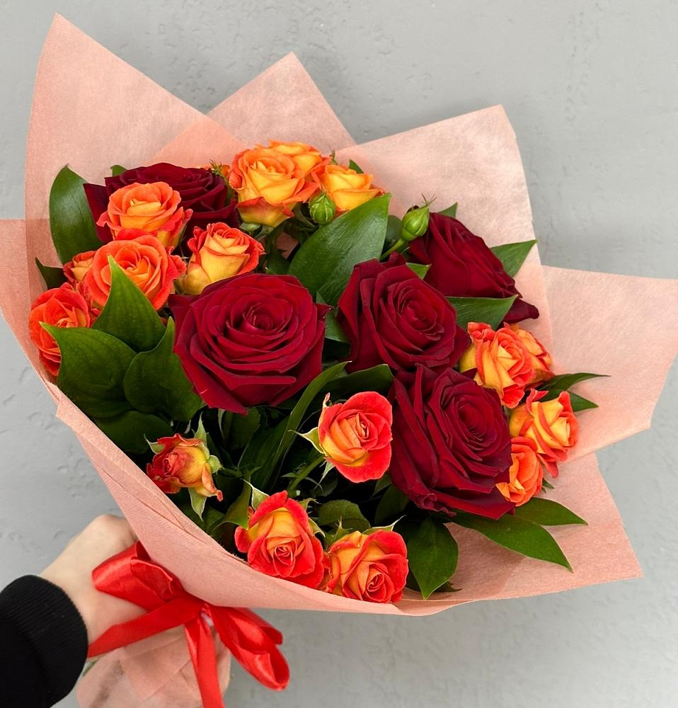 Букет Любовь и восторг в Ленинском Ставропольского края