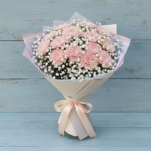 Букет цветов из:  Гвоздики в Ленинском Ставропольского края