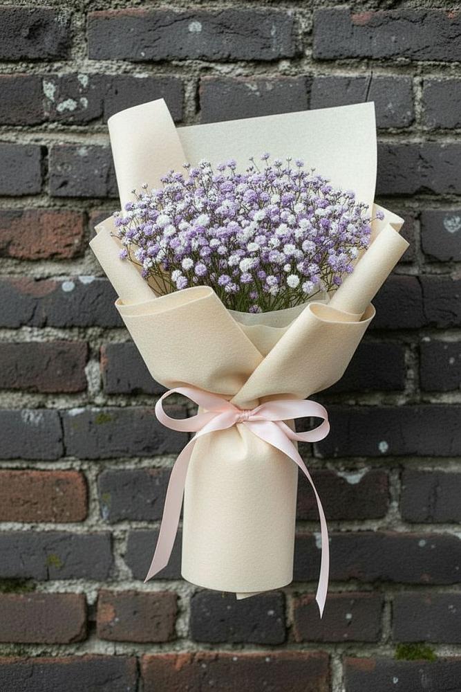 Букет цветов из: Гипсофила в Ленинском Ставропольского края