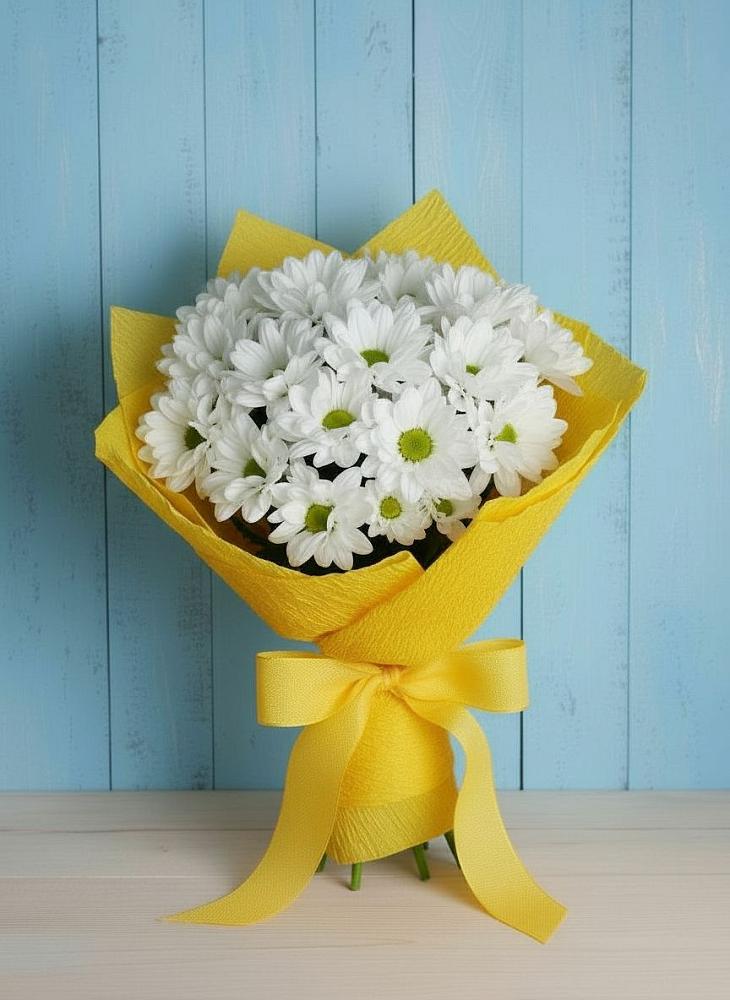 Букет цветов из: Хризантемы в Ленинском Ставропольского края