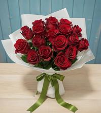 Букет Красные розы в Ленинском Ставропольского края