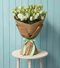 Букет цветов из:  Лизиантусы #REPLACE_PRED# Ленинском Ставропольского края