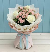 Букет цветов из:  Розы в Ленинском Ставропольского края