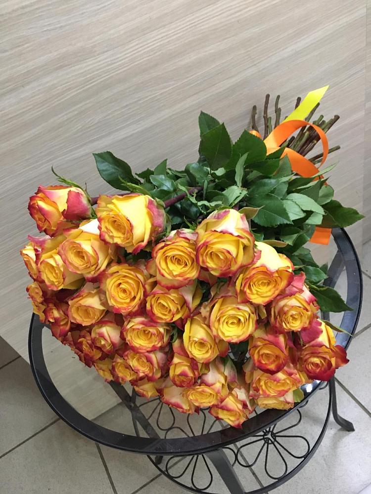 Букет Желтые розы в Ленинском Ставропольского края