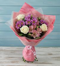 Букет цветов из:  Герберы в Ленинском Ставропольского края