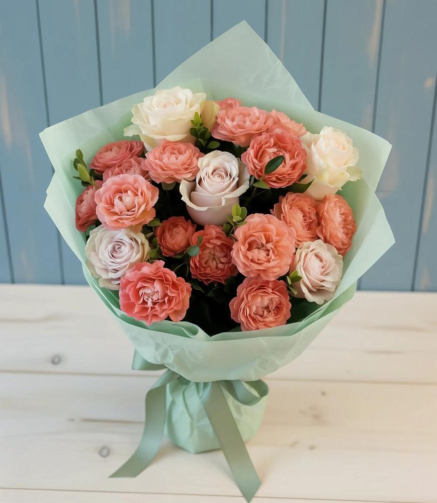 Букет цветов из: Розы в Ленинском Ставропольского края