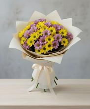 Букет цветов из:  Хризантемы в Ленинском Ставропольского края