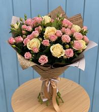 Букет цветов из:  Розы в Ленинском Ставропольского края