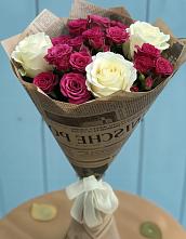Букет цветов из:  Розы в Ленинском Ставропольского края