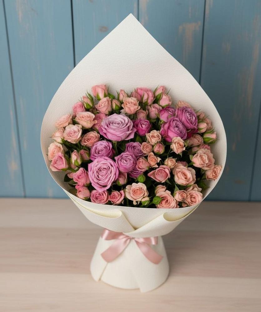 Букет цветов из: Розы в Ленинском Ставропольского края