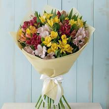Букет цветов из:  Альстромерии #REPLACE_PRED# Ленинском Ставропольского края