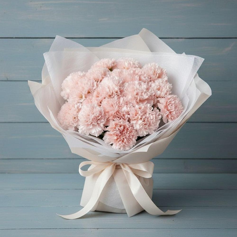 Букет цветов из: Гвоздики в Ленинском Ставропольского края