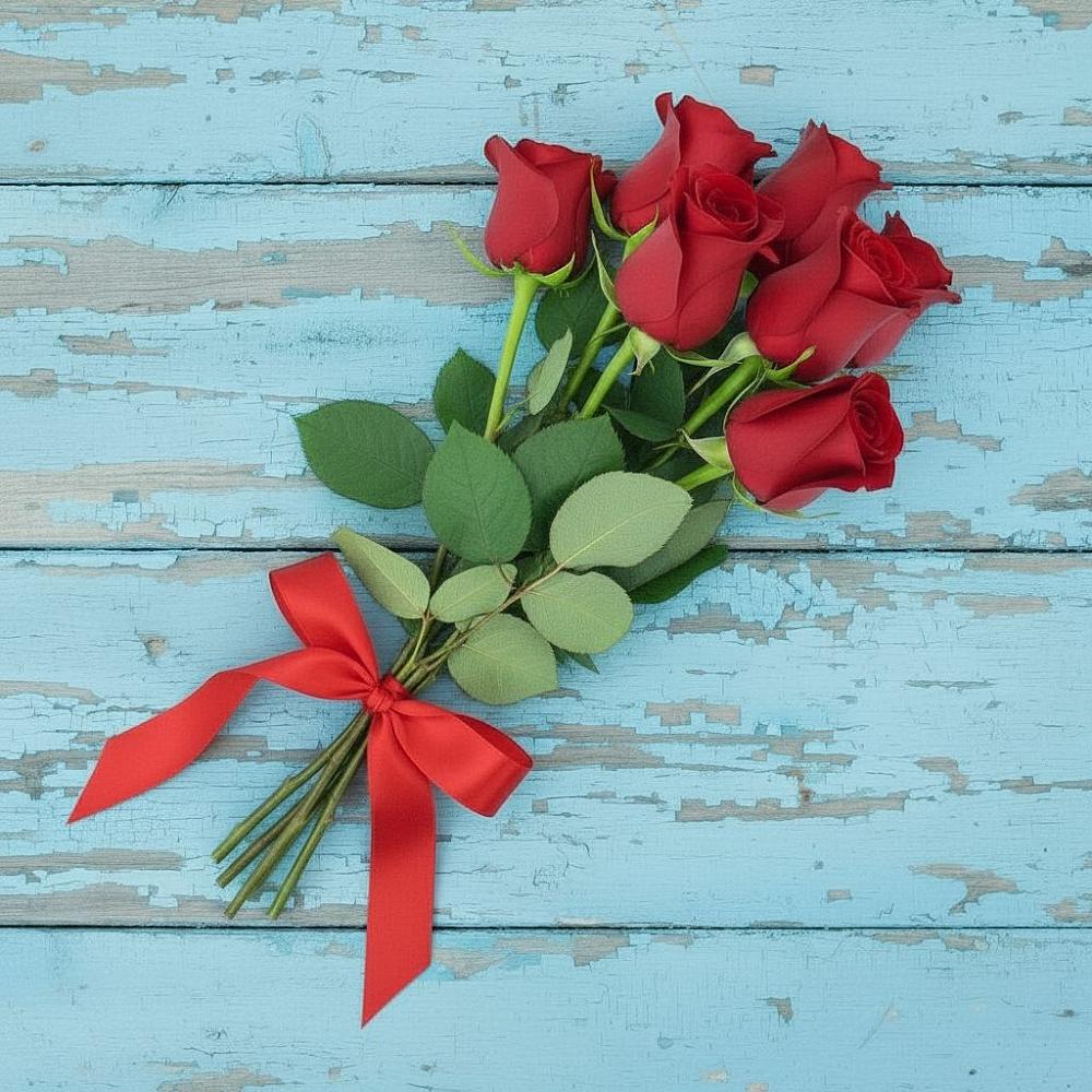 Букет Красные розы в Ленинском Ставропольского края