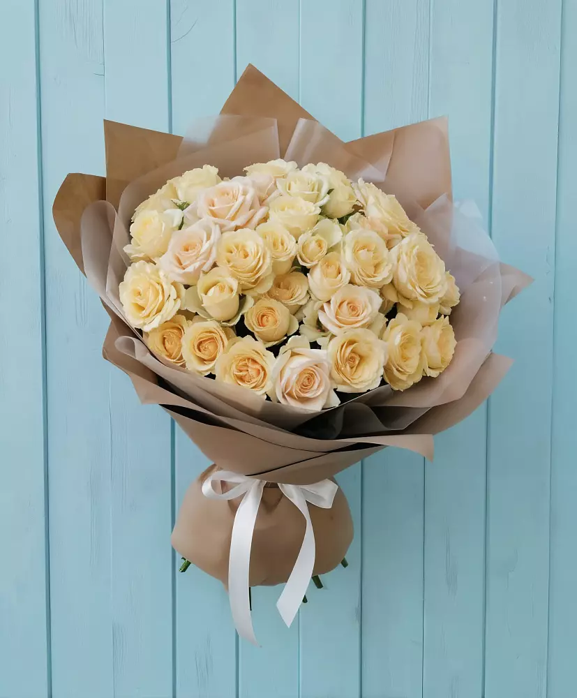 Букет Кремовое облако в Ленинском Ставропольского края